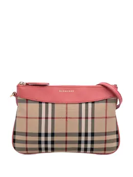 Burberry 2000-2017 Haymarket Check Canvas Peyton crossbody bag 31284441