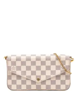 Louis Vuitton 2017 Damier Azur Pochette Felicie crossbody bag 31283303