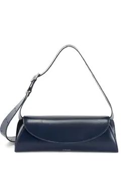 Jil Sander small Cannolo leather shoulder bag 30000383