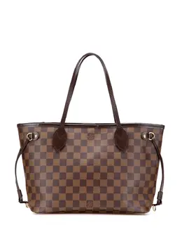 Louis Vuitton 2009 Damier Ebene Neverfull PM tote bag 31283029