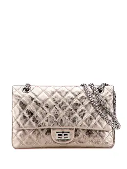 Chanel 2006-2008 Reissue 2.55 Aged Metallic Calfskin Double Flap 225 shoulder bag 31283083