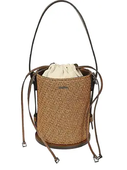 Max Mara woven bucket bag 31172035