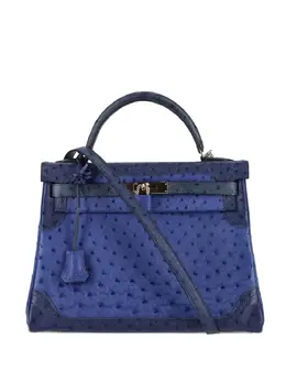 Hermes Kelly 32 ostrich-leather tote bag 31221792