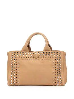 Prada 2013-2025 Canvas Canapa Bijoux satchel 31282606