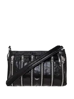 Zadig & Voltaire Sunny Moody multiple-zip leather shoulder bag 31070739