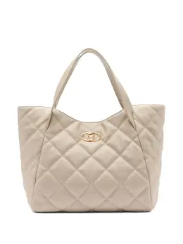Liu Jo large quilted logo tote bag 31079269