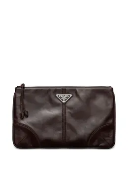 Prada leather clutch 30088409