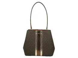 Сумка-ведро Pratt Bucket среднего размера, коричневая Michael Kors 16164840