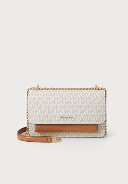 Сумка через плечо CLAIRE SHOULDER - Across body bag Michael Kors, кремовый mk151h1nv-a11 | vanilla