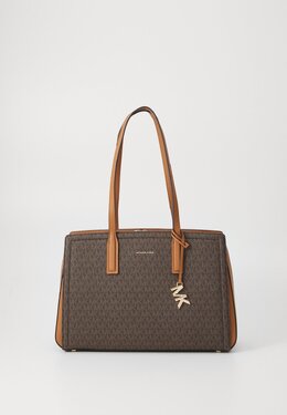 Сумка LAILA TOTE Michael Kors, коричневый mk151h1ss-o11 | brown/acorn
