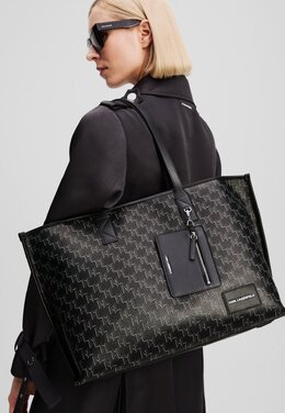 Сумка-тоут VOYAGE TOTE Karl Lagerfeld, черный k4851h1hl-q11 | black