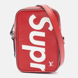 Louis Vuitton Danube PPM Red White Supreme Epi Leather Shoulder Bag 1185076