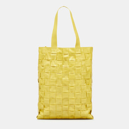 Bottega Veneta Yellow Maxi Nappa Intrecciato Cassette Tote 1184373