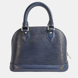 Louis Vuitton Alma BB Navy Epi Leather Shoulder Bag 1184215