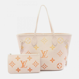 Louis Vuitton Neverfull MM Bicolour Monogram Empreinte Leather Shoulder Bag 1185078