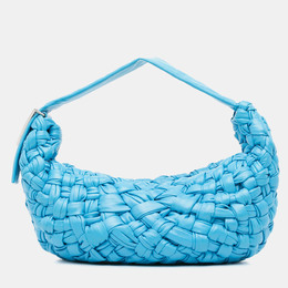 Bottega Veneta Blue Foulard Intrecciato Banana Bag 1184356