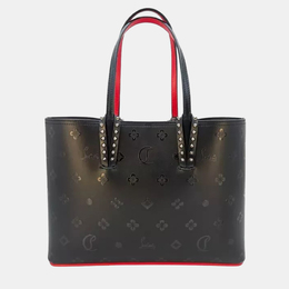 Christian Louboutin Cabata Black/Red Leather Tote Bag 1184287