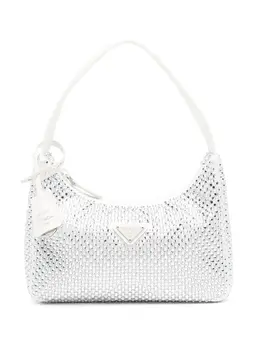 Prada Re-Edition embellished shoulder bag 16693910