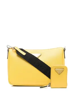 Prada Saffiano-leather crossbody bag 18866334