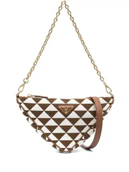 Prada Symbole logo-plaque mini bag 20111100