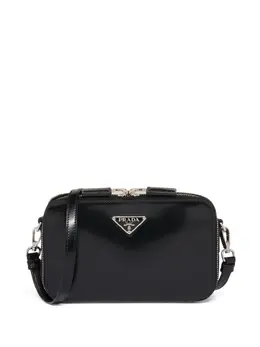 Prada small Brique brushed crossbody bag 22206465