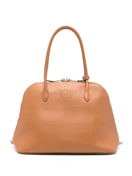 Miu Miu embossed-logo tote bag 23932906