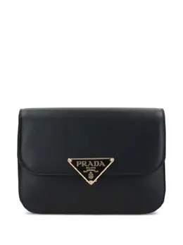 Prada triangle-logo crossbody bag 24306403