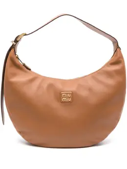Miu Miu logo-plaque shoulder bag 24373137