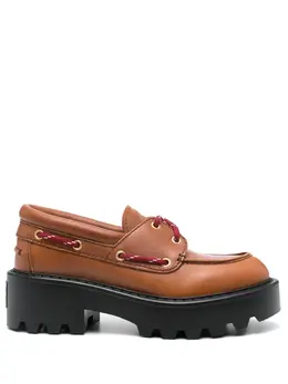 Miu Miu leather loafers 25064579