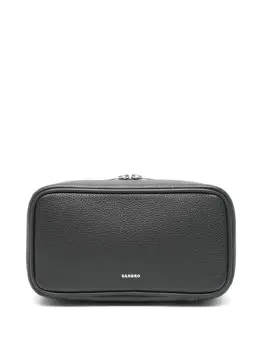 Sandro grained wash bag 29914175