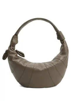 Lemaire Fortune Croissant knotted panelled shoulder bag 30583090