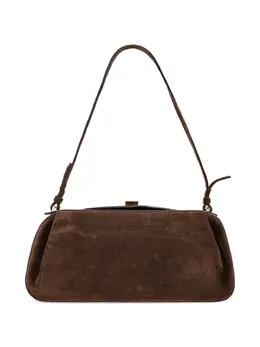 Yuzefi Oyster suede shoulder bag 31057540