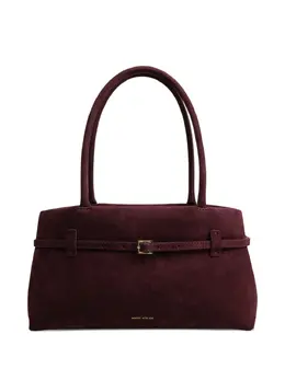 Manu Atelier Le Cambon East West suede tote bag 31114239