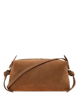 Yuzefi Brioche knotted suede shoulder bag 31115553