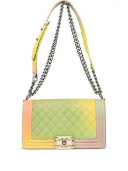Chanel 2017 medium Boy Chanel shoulder bag 31124433