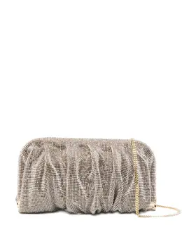 Benedetta Bruzziches embellished gathered clutch 31126248
