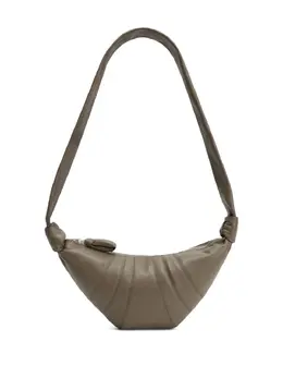 Lemaire small Croissant knotted panelled shoulder bag 31186987