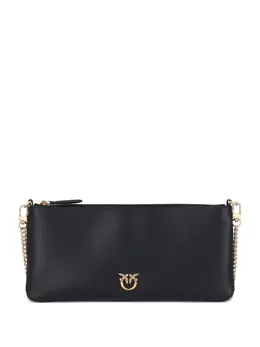 Pinko chain-strap zipped clutch bag 31260602