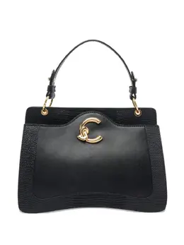 Coccinelle logo-plaque top-handle shoulder bag 31274475