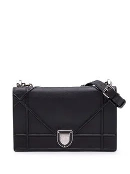 Christian Dior 2016 Medium Grained Calfskin Diorama Flap crossbody bag 31293565