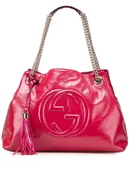 Gucci 2000-2015 Medium Patent Soho Chain tote bag 31293791
