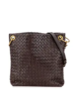 Bottega Veneta 2007 Leather Intrecciato crossbody bag 31306728