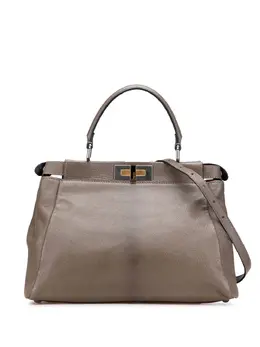 Fendi 2000-2010 Medium Calfskin Peekaboo Iconic satchel 31310174