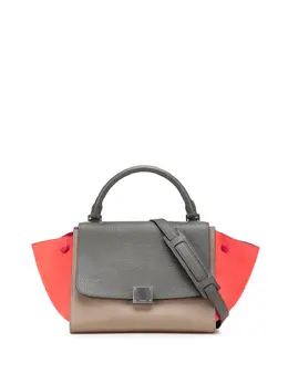 Celine 2012 Small Tricolor Leather Trapeze satchel 31305874
