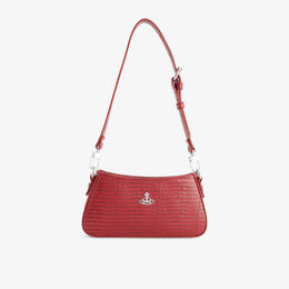 Сумка кожаная Vivienne Westwood Tasha для телефона, красный r04454621 | red