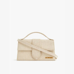 Сумка Jacquemus Le grand bambino с верхней ручкой, серый r03977765 | light greige