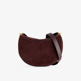 Сумка кожаная Wandler Kate, темно-бордовый r04480762 | acai suede / grape