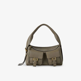 Сумка кожаная Mulberry Maggie, зеленый r04460121 | linen green