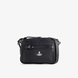 Сумка кожаная Vivienne Westwood Hannah, черный r04467146 | aw25-black