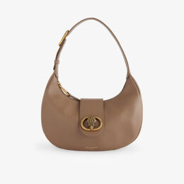 Сумка-хобо кожаная Kurt Geiger London Chelsea, коричневый r04485178 | taupe comb
